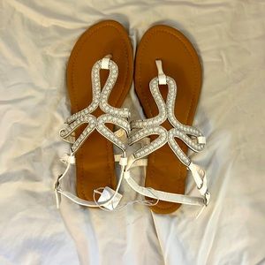Bridal Sandals David’s Bridal
